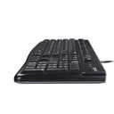 Clavier filaire Logitech K120 USB AZERTY noir avec pavé numérique