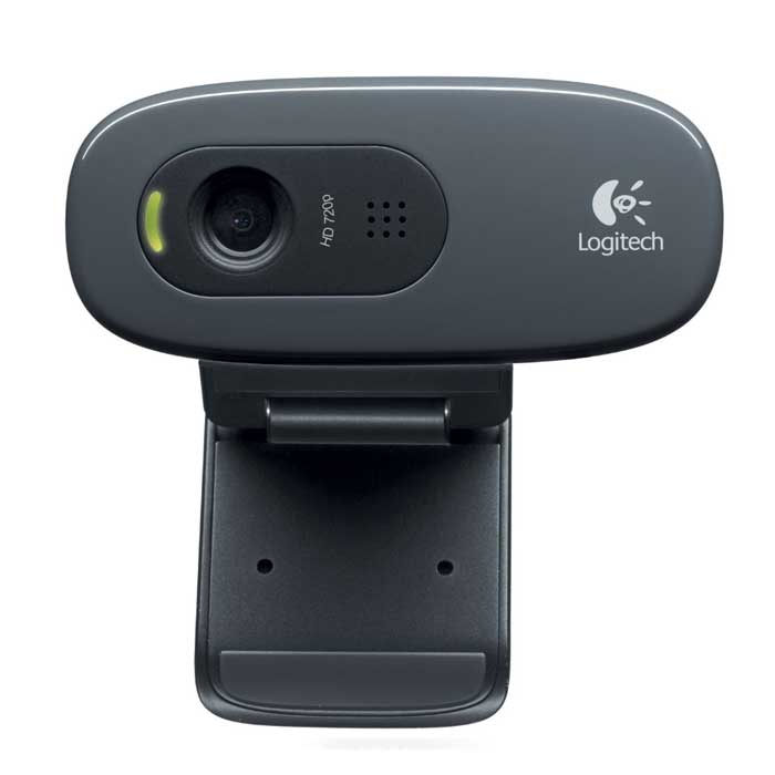 Webcam Logitech C270 HD 720p avec microphone intégré