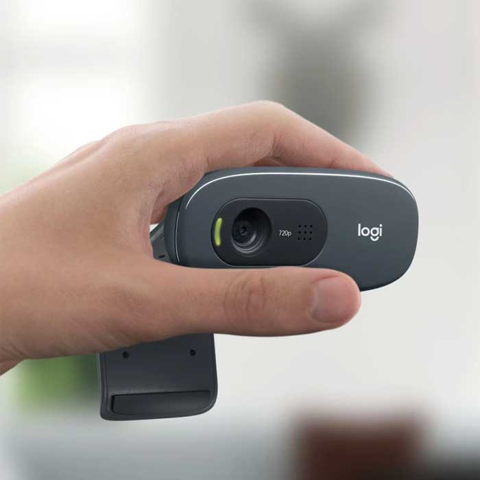 Webcam Logitech C270 HD 720p avec microphone intégré