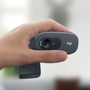 Webcam Logitech C270 HD 720p avec microphone intégré