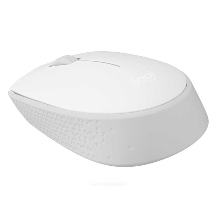 Souris sans fil Logitech M171 blanche avec récepteur USB