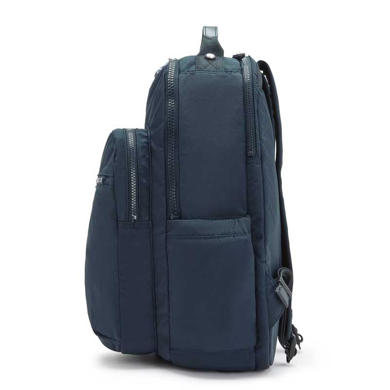 Sac à dos Kipling Seoul Lap True Blue Tonal pour pc 15"