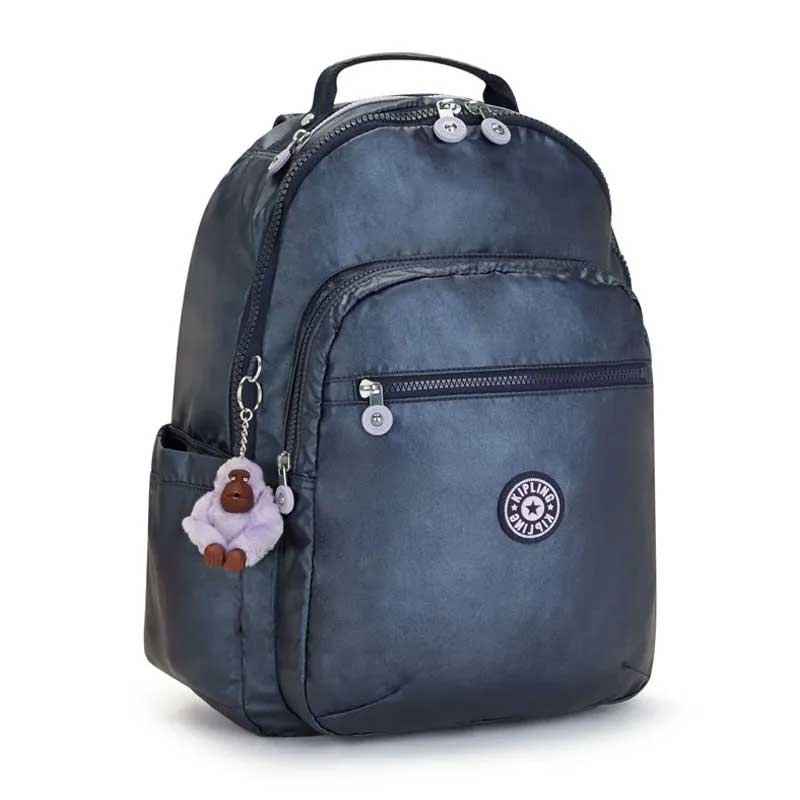 Sac à dos Kipling Seoul Admiral Blue Metallic pour PC 15"