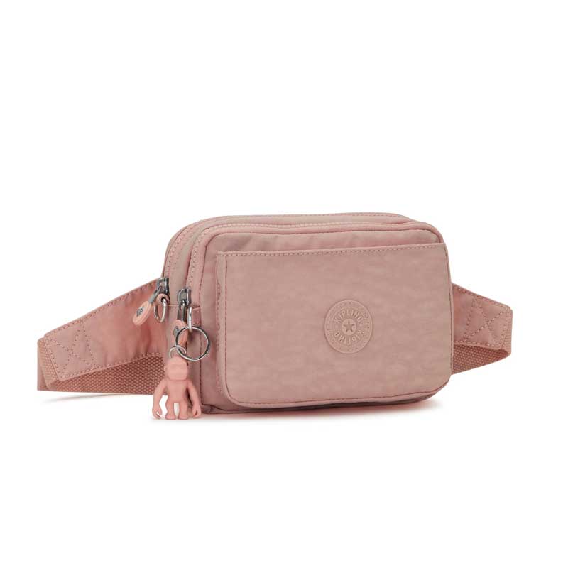 Sac bandoulière Kipling Abanu Multi Tender Rose convertible en banane