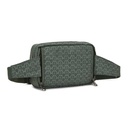 Sac bandoulière Kipling Abanu Multi Sign Green Embosse convertible en banane