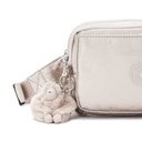 Sac bandoulière Kipling Abanu Multi Metallic Glow convertible en banane