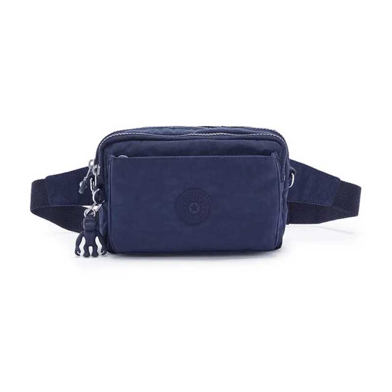 Sac bandoulière Kipling Abanu Multi Blue Bleu 2 convertible en banane