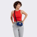 Sac bandoulière Kipling Sisko Duo Blue Beige
