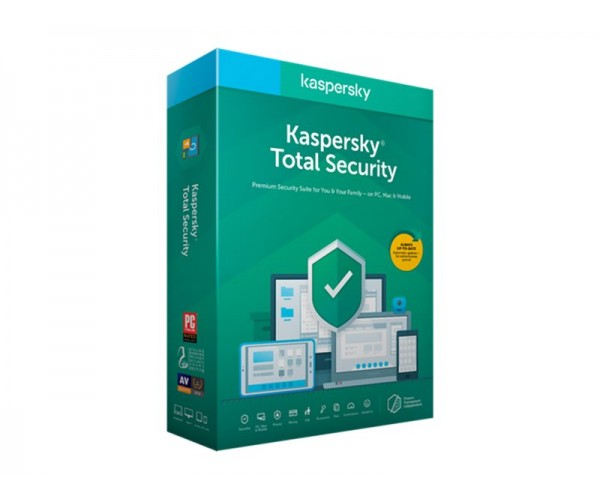 Kaspersky Total Security - 3 Postes / 1an