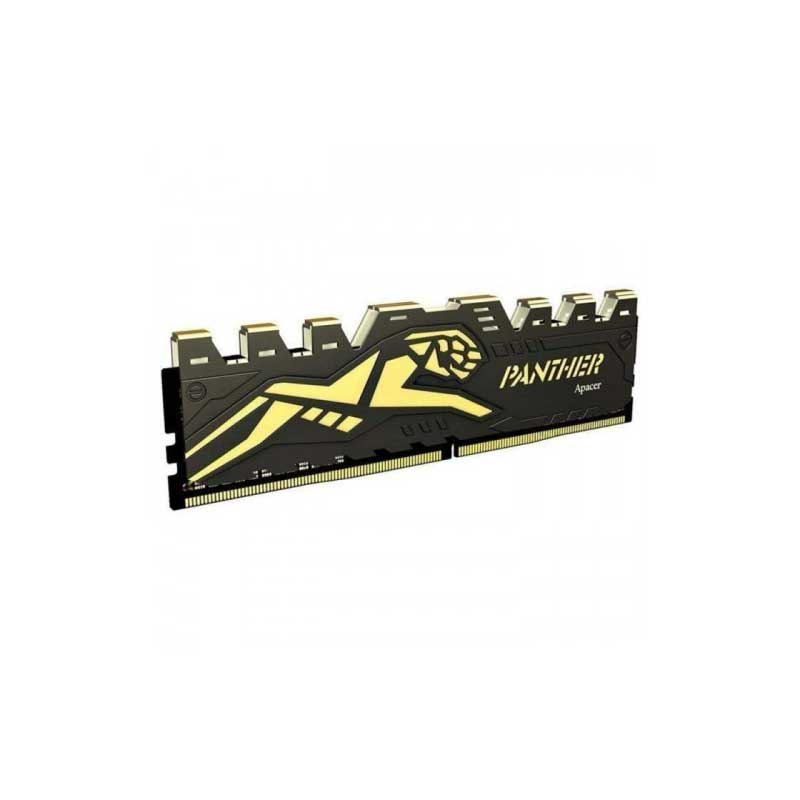 Barette mémoire Gamer Apacer Panther Noir-Or 32Go DDR4 (AH4U32G32C2827GAA-1)