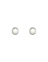 Boucles d'oreilles Moonstone  'Lou' ornées de Nacre (3E/A661Bl)