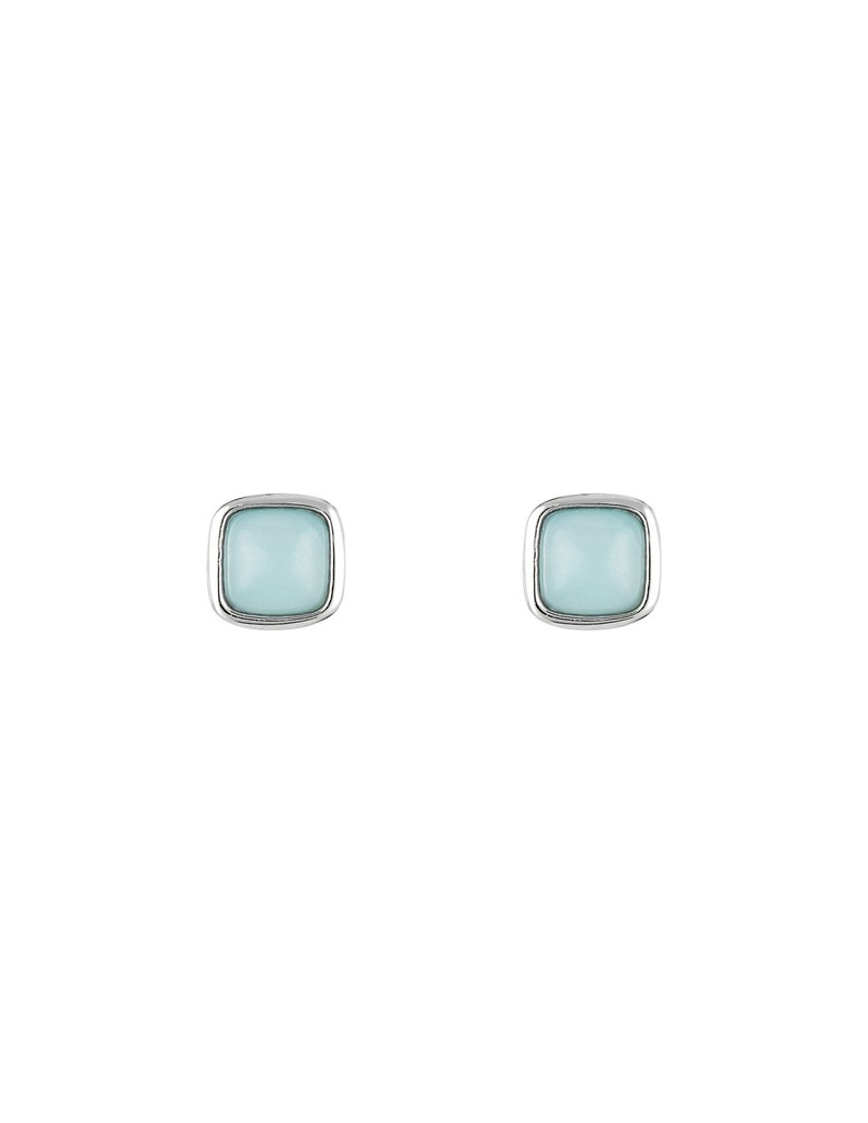 Boucles d'oreilles Moonstone Lina ornées de Amazonite (3E/A660V)