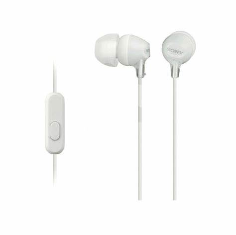 Ecouteur Sony EX15 Blanc (MDR-EX15APWZE)