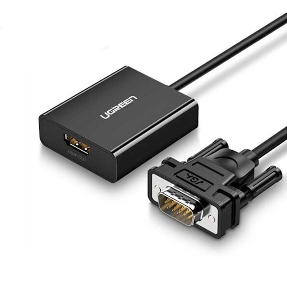 Adaptateur Ugreen VGA Male vers HDMI Female (50945)