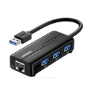 HUB USB 3.0 à 3 USB 2.0 + RJ45 Ugreen (20265)