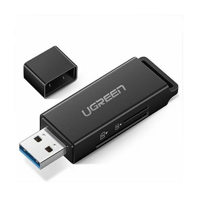 Lecteur carte mémoire SD/TF Ugreen USB 3.0 (40752)