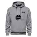 Sweat à capuche Hoody Pratik Gris Edition spéciale football