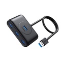 Adaptateur Ugreen HUB USB 3.0 vers 4 ports USB 3.0 4 en 1 0.5M (20290)