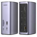 Hub USB-C Ugreen Revodok 12 en 1 Supporte PD (Power Delivery) 100W Recharge (90325)