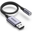 Cable Ugreen USB-A vers port audio jack 3.5 mm (30757)