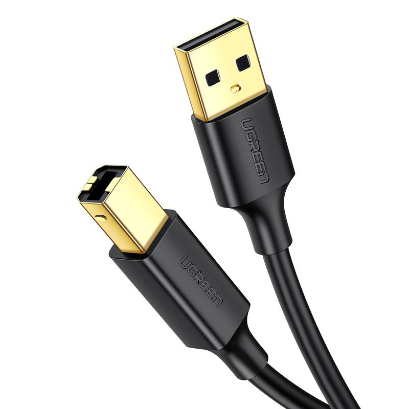 Câble imprimante A Mâle vers USB B Mâle 1.5m Ugreen (10350)