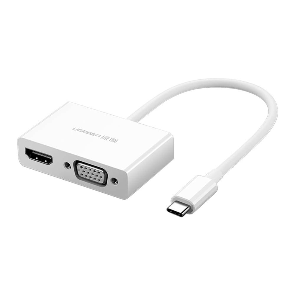 Adaptateur Ugreen USB Type C vers HDMI / VGA (30843)