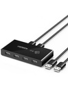 Switch Ugreen USB 2.0 - 4 Ports pour 2 PC 2 Entrées 4 Sorties USB (30767)