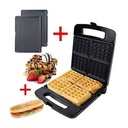 Machine à Panini General 1200W Gaufrier et Grill Électrique
