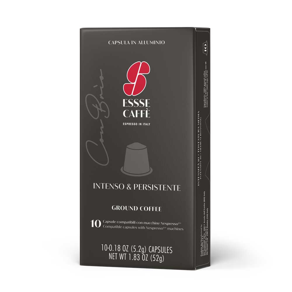 Capsules compatible Nespresso® ESSSE CAFFÈ - CONBRÌO Intensité 10