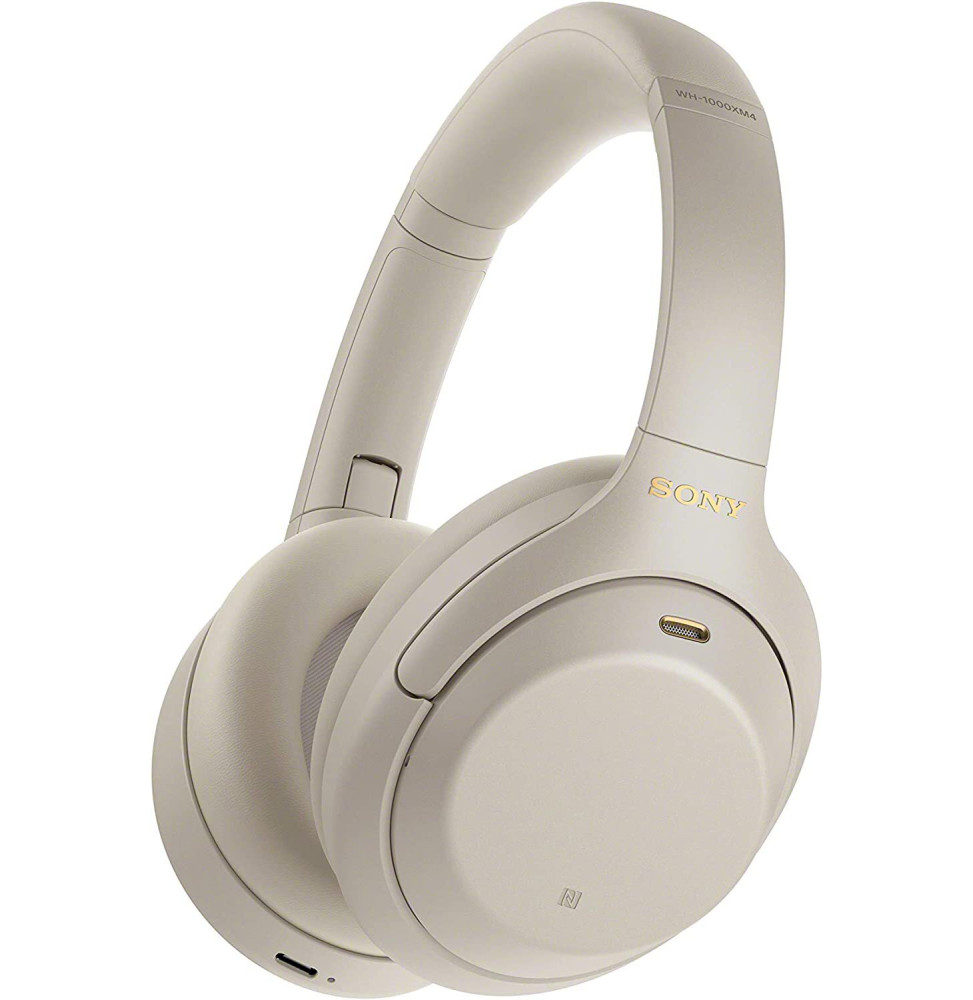 Sony Casque sans fil WH-1000XM4 | Argent