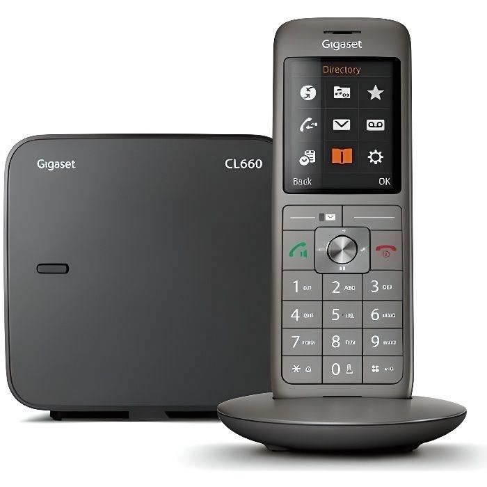 GIGASET CL 660 Téléphone Fixe sans fil DECT