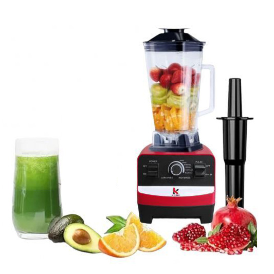 Blender moulin 2L 2000w Rouge Kenz