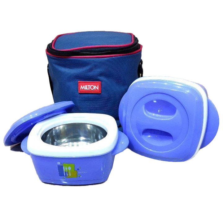 Pandiani Lunch Box Milton 2 pièces Bleu