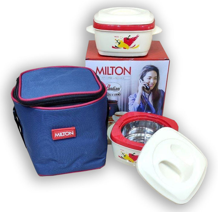 Pandiani Lunch Box Milton 2 pièces Beige