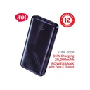 itel Power Bank STAR200P Fast Charging Type-C 15W