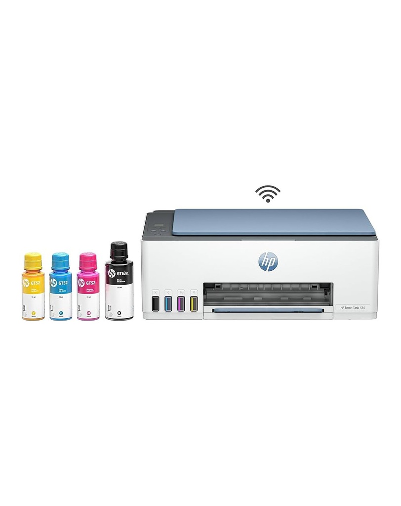 HP Smart Tank 585 Imprimante multifonction à réservoirs rechargeables (1F3Y4A)