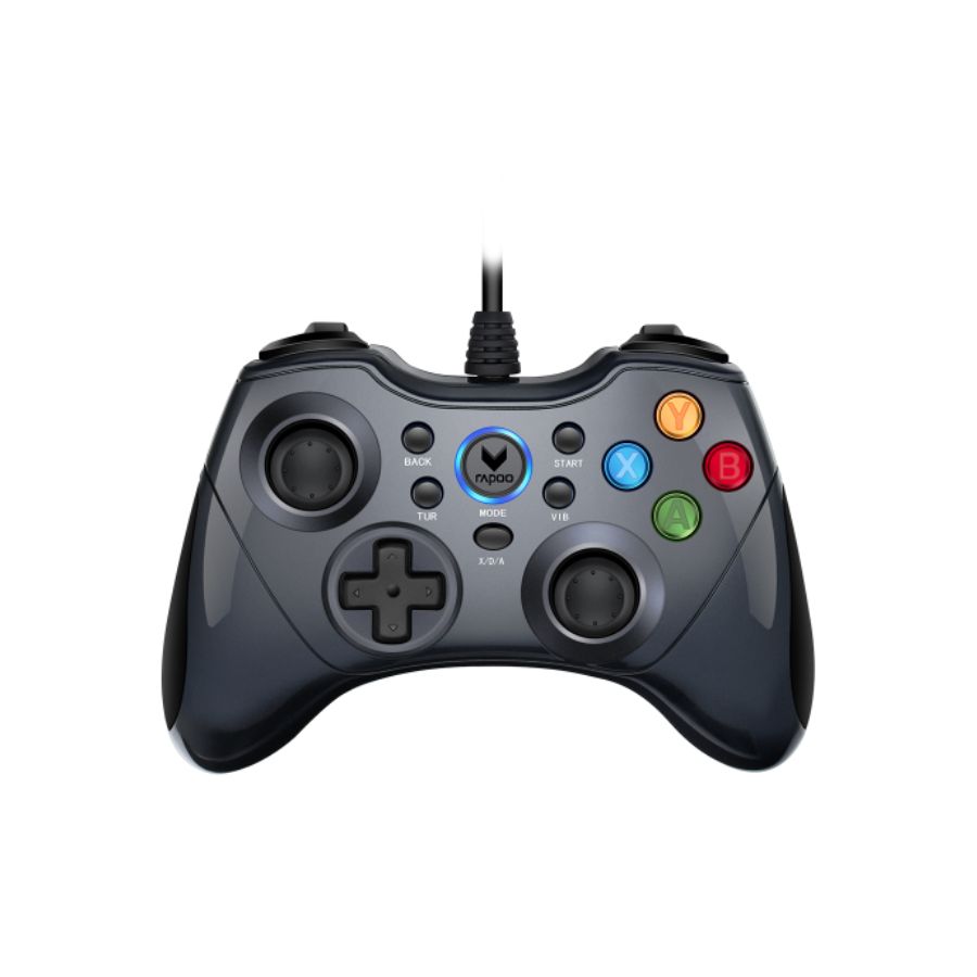 Rapoo V600 Manette de jeu filaire avec vibrations