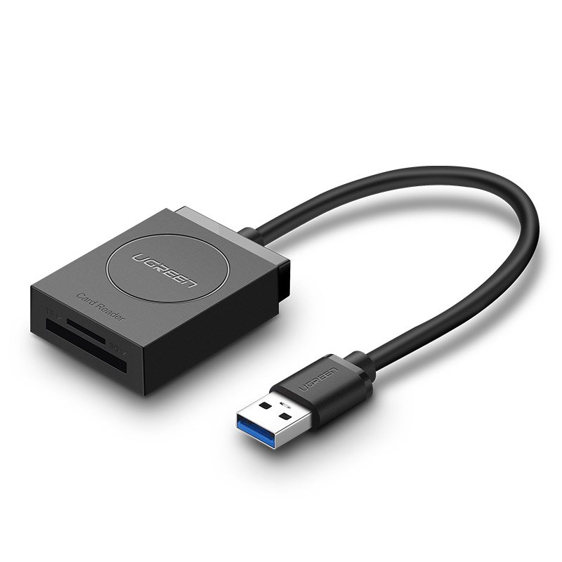 Lecteur carte mémoire SD/TF Ugreen USB 3.0 2en1 (20250)