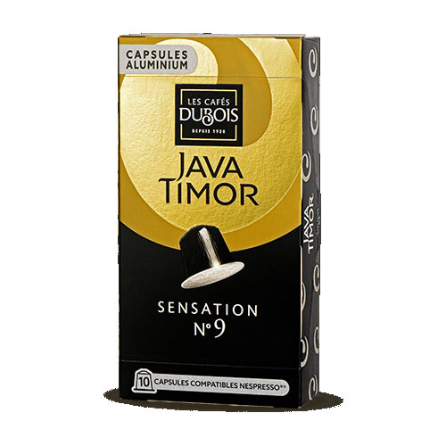 Capsules JAVA TIMOR PLÉNITUDE N°9- Boite de 10