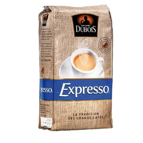 Les Cafés Dubois Café Torréfié en Grains Expresso 250g