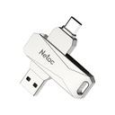 Clé USB 64Go à double interface Type-C + USB-3 NETAC U782C