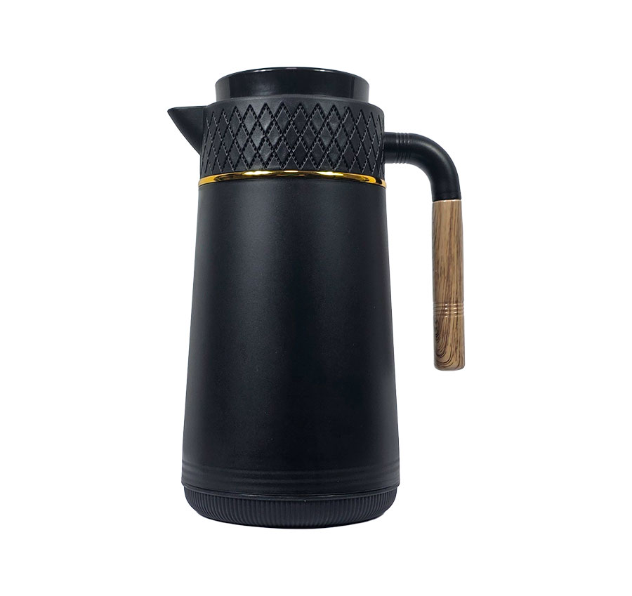 Thermos 1L, Chaud & Froid, Noir Brittany motif