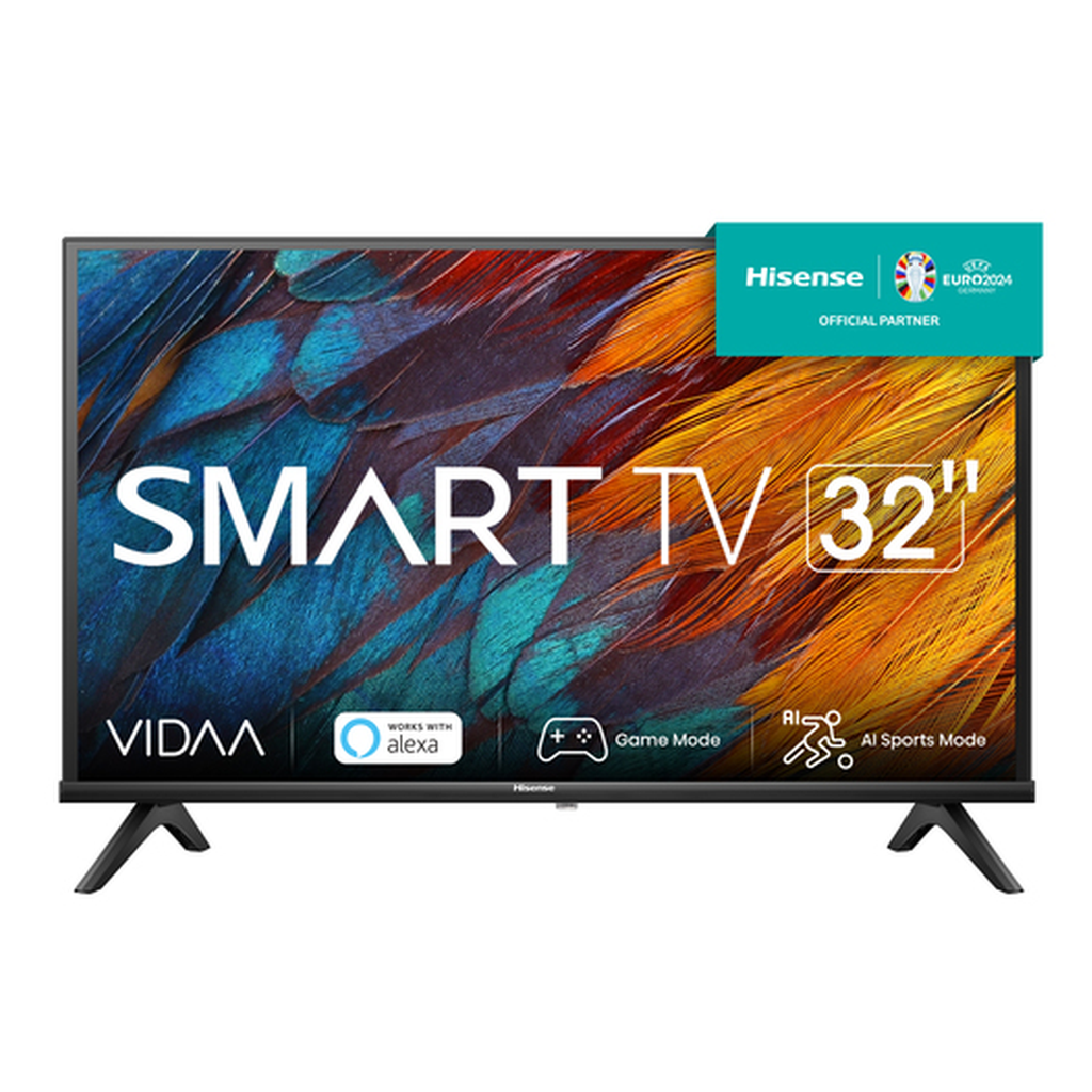 Téléviseur Hisense 32" HD + Récepteur intégré (HIS32A4K)