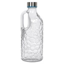 CARAFE EN VERRE ELEGANTE PANDIANI AVEC COUVERCLE Bouteille 1,2L