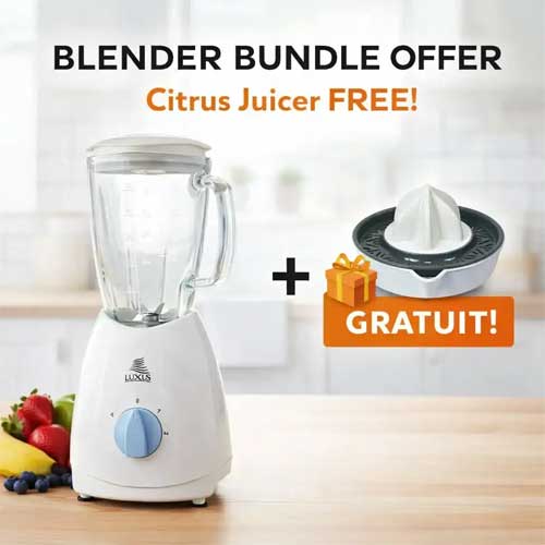 Luxus Blender bol en verre 500w