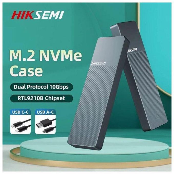 hiksemi Boitier disque dur externe Nvme M.2 SATA SSD (HS-HUB-MD202)