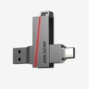 hiksemi Clé USB 128Go double connectique E307C USB 3.2 Type-C (HSM-USB-E307C-128G-U)