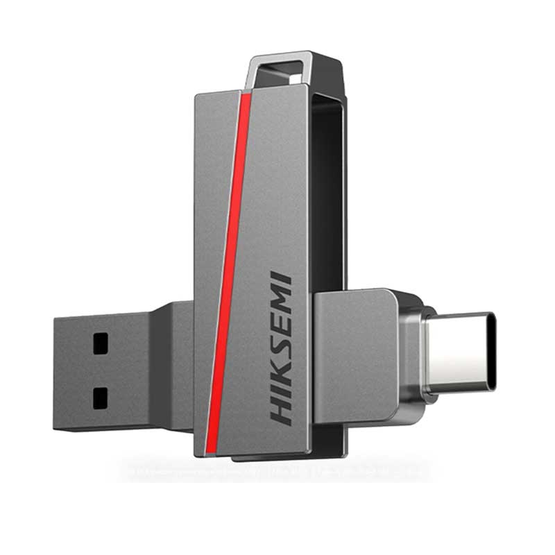hiksemi Clé USB 64Go double connectique E307C USB 3.2 Type-C (HSM-USB-E307C-64G-U3)