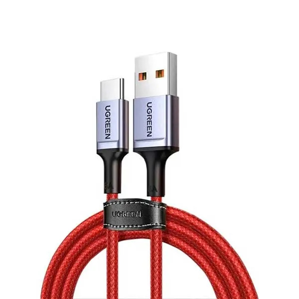 Ugreen Câble USB-A vers USB-C rouge en alliage d'aluminium 1m (20527)
