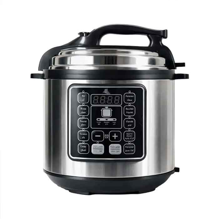 Luxus Autocuiseur Multicuiseur Électrique 6L – 1000W, 10 Programmes, Écran Digital, Minuterie 24h